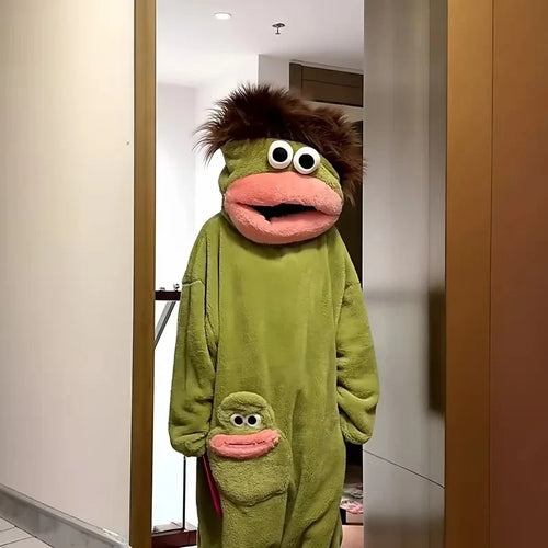 Cartoon Monster Fleece Onesie